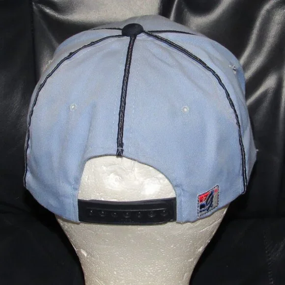 Vtg 80s The Game NC North Carolina Tar Heels SnapBack Hat Cap Jordan Embroidered - Picture 2 of 5